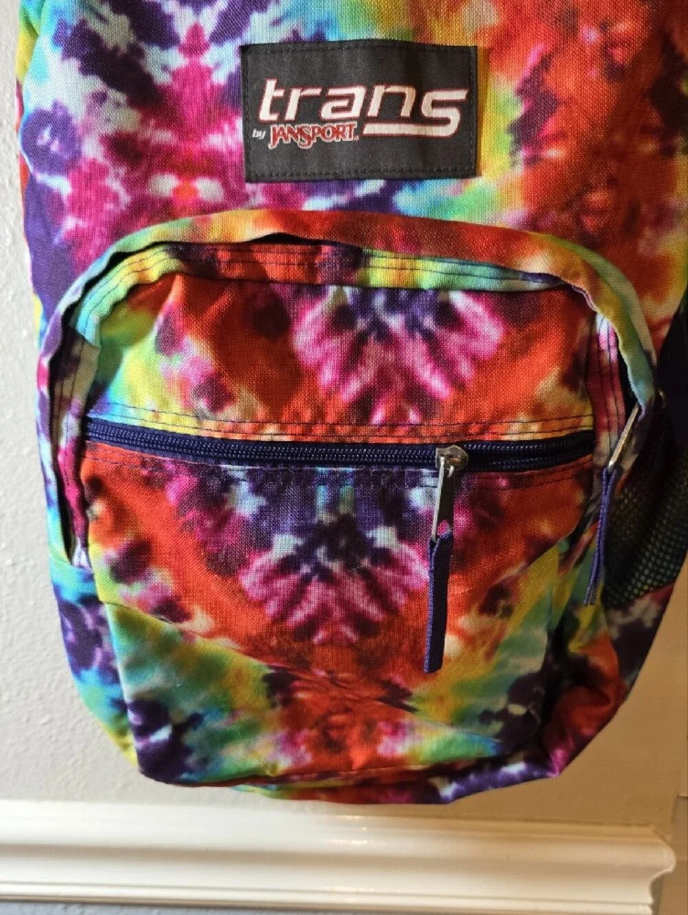 Multi-colored tie Dye Backpack